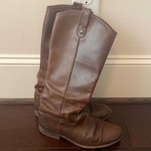 Melissa button Frye boots